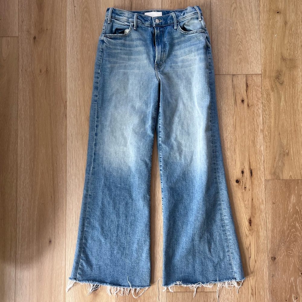 MOTHER Denim - The Hustler Roller Fray Bottom